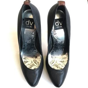 Dolce Vita Black Platform Pumps